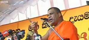 Bodu Bala Sena, or Buddhist Strength Force- pic via BBC