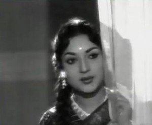 Devika during the song