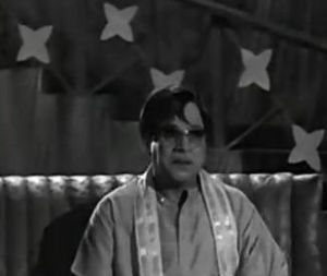 M.R. Radha in the song sequence 