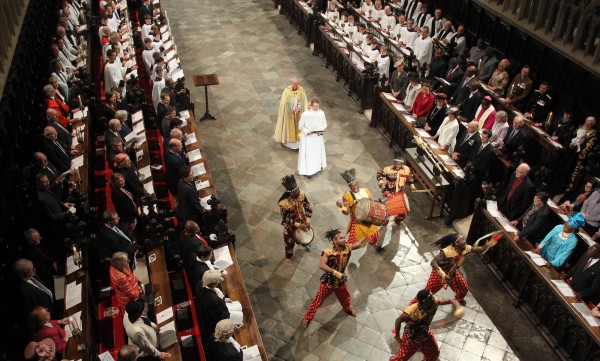The Inauguration of the Ministry of the 105th Archbishop of Canterbury, Justin Portal Welby at Canterbury Cathedral.