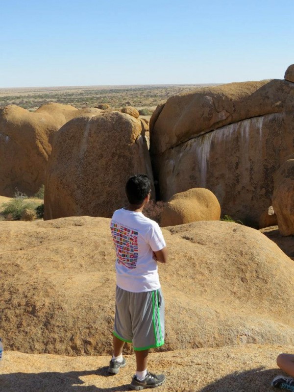 In Spitzkoppe