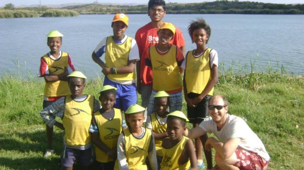 With the BNC students-pic by Dan