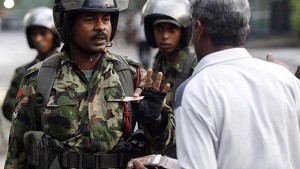 Security operations in Jaffna-file pic courtesy of: malarum.com