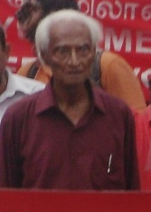 Bala Tampoe at May Day Rally, 2014