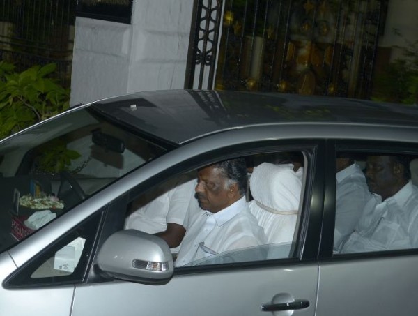 The Chief Minister designate at Raj Bhavan on Sunday. Photo: V. Ganesan