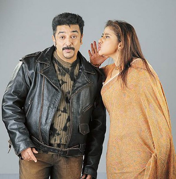 Kamal Haasan in 'Dasavathaaram' (2008) with Asin