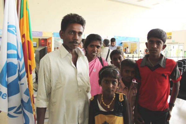 Selliah Arumugam, 1,000th Sri Lankan refugee to return home with the help of UNHCR in 2011. He and his family left Sri Lanka in 2006 due to the conflict and spent the last five years in a camp in Tamil Nadu, India-courtesy pic via: UNHCR.org-by S. Perera