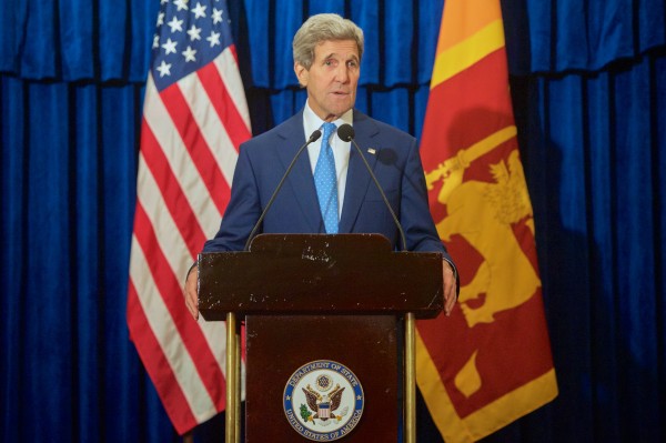 Secretary Kerry Delivers Speech on U.S.-Sri Lankan Relations in Colombo-pic: US State Dept.