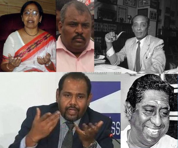 Padmini Sithambaranathan, Gajendran, GG Ponnambalam, Kumar Ponnambalam & Gajendrakumar Ponnambalam