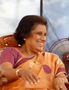 Former President Chandrika Kumaratunga