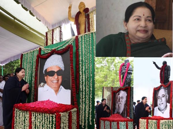 AIADMK campaign paraphernalia - via: @OfficialAIADMK